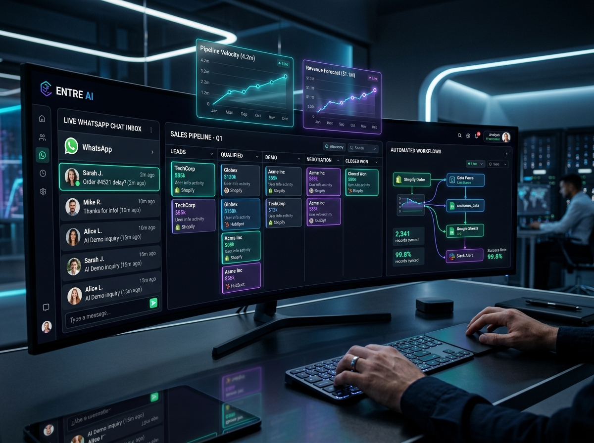 RobovAI Nova Enterprise Workspace Dashboard
